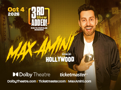 Max Amini Live in Hollywood!