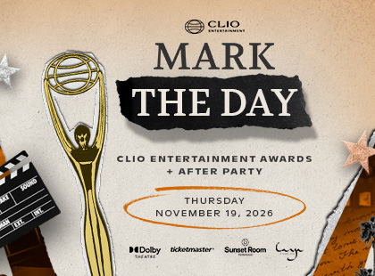 The 2026 Clio Entertainment Awards